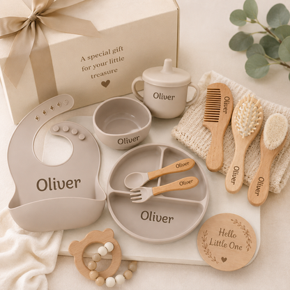 Personalized Baby Feeding Set