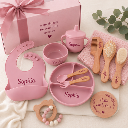 Personalized Baby Feeding Set